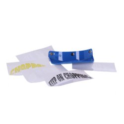 Visir / Cap til Jet hjelm - Bl