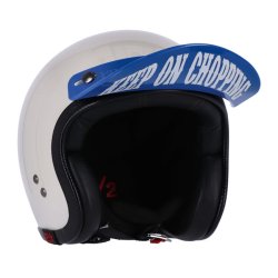 Visir / Cap til Jet hjelm - Bl