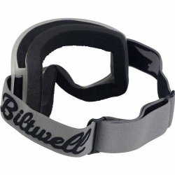 Biltwell Moto 2.0 Goggle Script Titanium