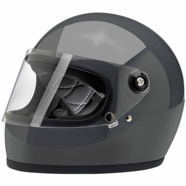 Biltwell Gringo S Gloss Storm Grey ECE