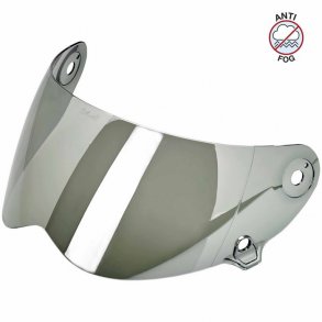 Biltwell Lane Splitter Anti Dug Visir Chrome