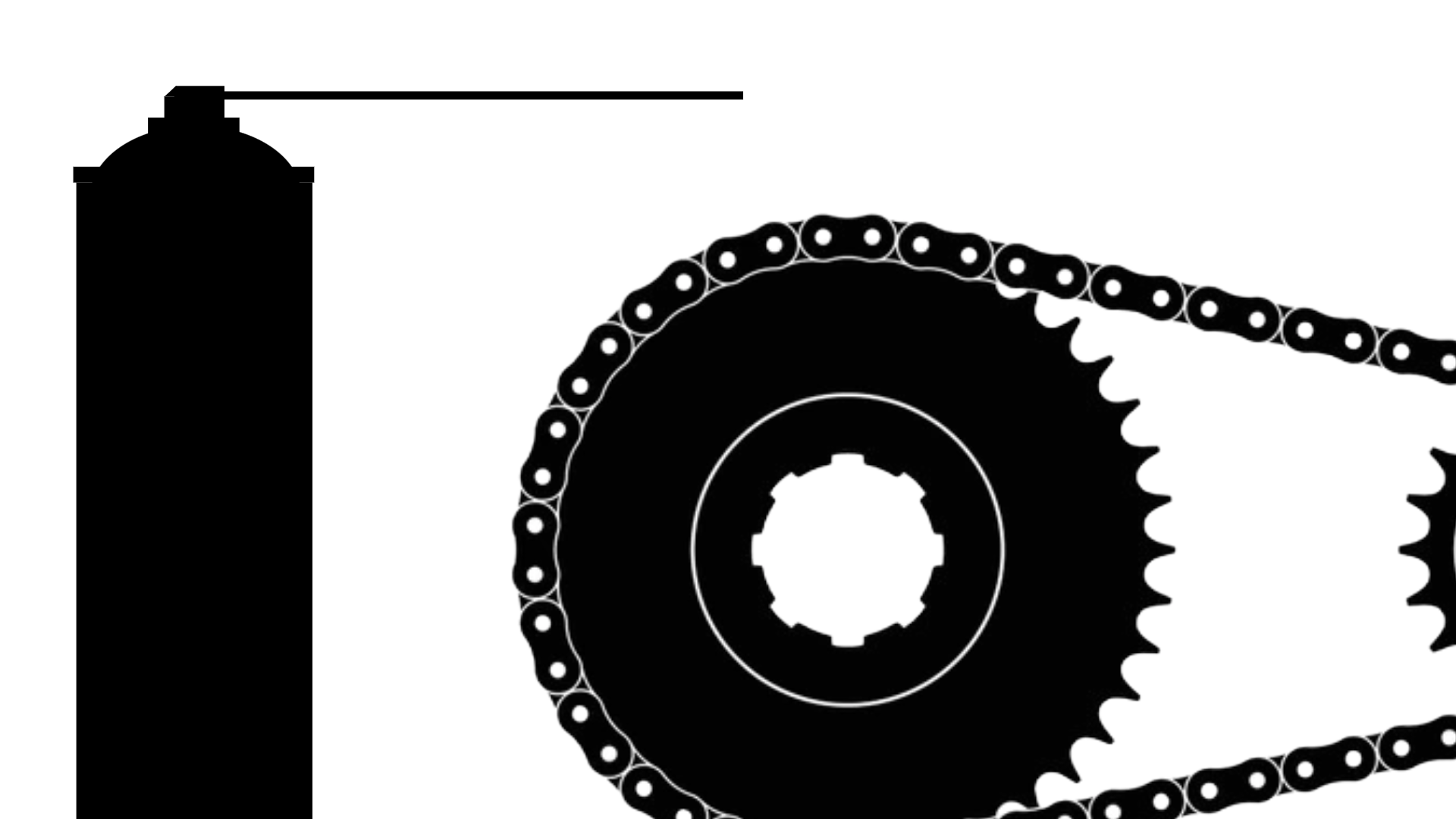 MC Rens/Smøring af kæde
