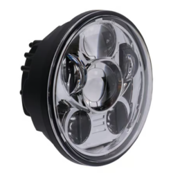 Bright 5,75" LED Forlygte Chrome (Type 1)