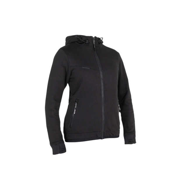 John Doe XTM V3 Dame Hoodie Sort