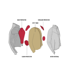 John Doe XTM V3 Dame Hoodie Sort