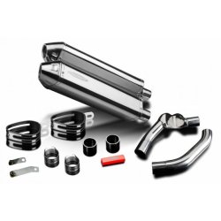 Delkevic 2-Slip-on Udst�dning Tri-Oval 420mm CBR1000F (87-99)
