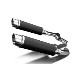 Delkevic 2-Slip-On Carbon 350mm CBR1000F (87-99)