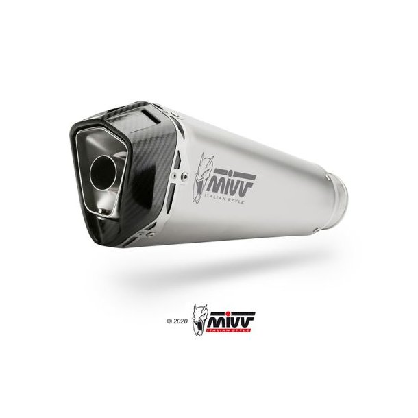 Mivv Delta Race Komplet Rustfri St�l Tracer 9 GT/GT+ (25->)