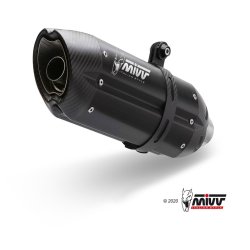 Mivv Suono Slip-On Sort Rustfri Stl FZ1 S/N Fazer (06-12)