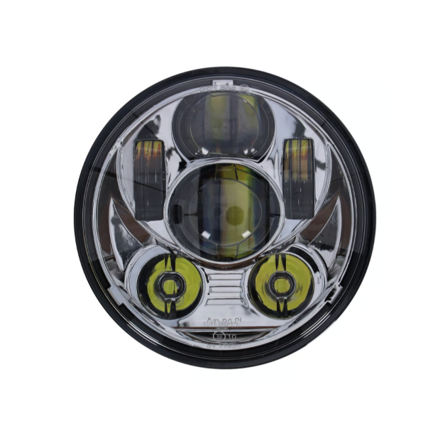 Bright 5,75" LED Forlygte Chrome (Type 1)