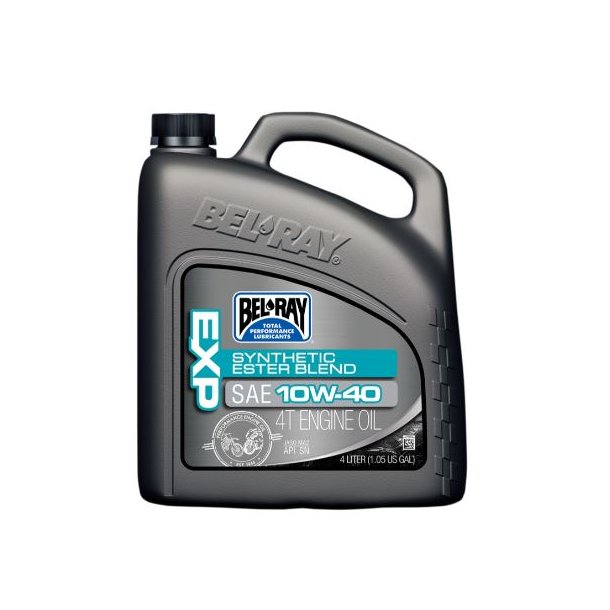 Bel-Ray EXP Semi-Synthetic Ester Blend 4T Engine Oil 10W-40 4L