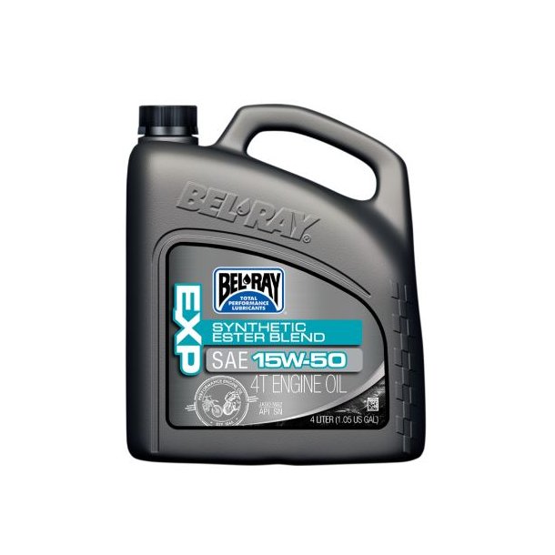 Bel-Ray EXP Semi-Synthetic Ester Blend 4T Engine Oil 15W-50 4L