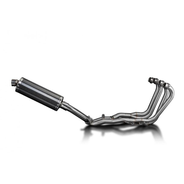Delkevic Komplet 4-1 Oval Carbon Udst�dning 350mm CBR1000F (87-99)