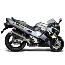 Delkevic Komplet 4-1 Oval Carbon Udst�dning 350mm CBR1000F (87-99)