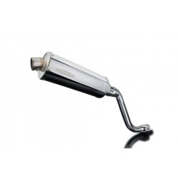 Delkevic 350mm rustfri slip on udstdning - Honda CRF250 L