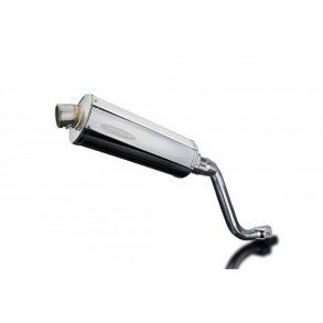 Delkevic 350mm rustfri slip on udstdning - Honda CRF250 L