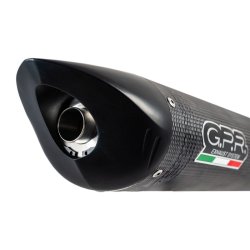 GPR Tiburon Carbon Poppy Slip-on udst�dning CBR 1000 RR (04-07)