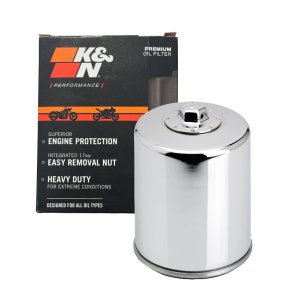 K&N Oliefilter Harley Davidson Chrome
