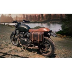 LongRide Classic Saddlebag Waxed Cotton