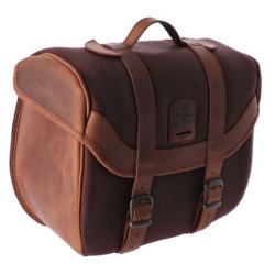 LongRide Click-On Retro Saddeltaske Brun