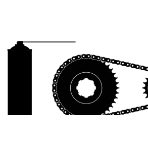 MC Rens/Smøring af kæde