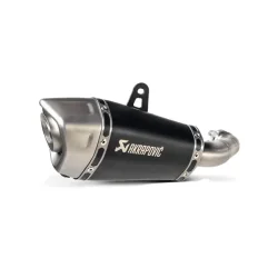 Akrapovic Slip On Sort Rustfri Stl MSX-125 (21->)