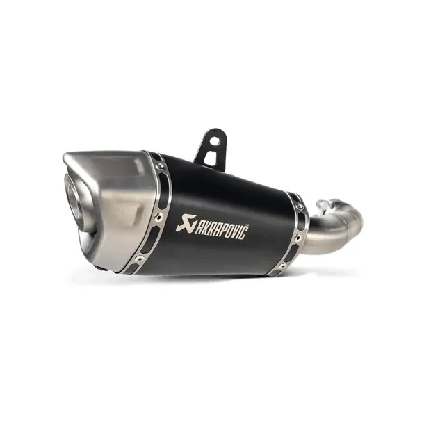 Akrapovic Slip On Sort Rustfri Stl MSX-125 (21->)