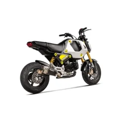 Akrapovic Slip On Sort Rustfri Stl MSX-125 (21->)