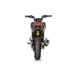 Akrapovic Slip On Sort Rustfri Stl MSX-125 (21->)