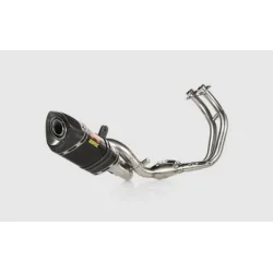 Akrapovic Racing Sort Rustfri Stl MT-07/XSR700 (14->)