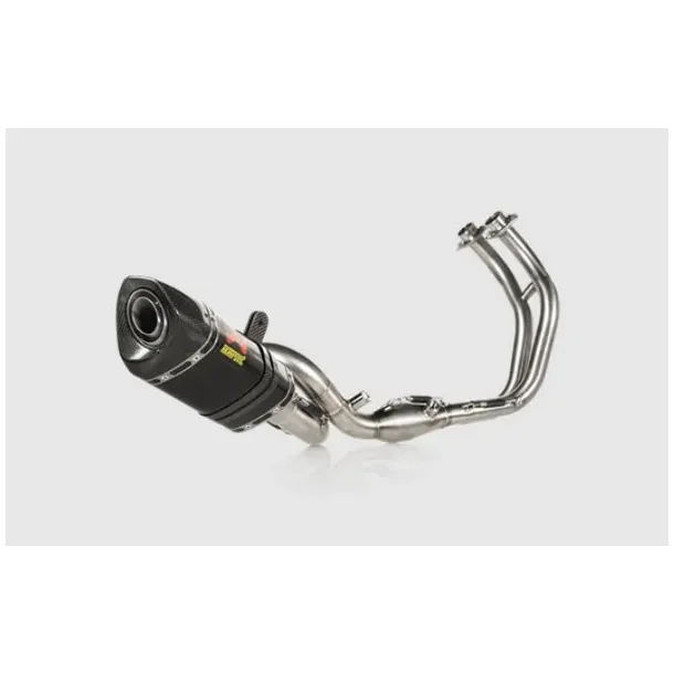 Akrapovic Racing Sort Rustfri Stl MT-07/XSR700 (14->)