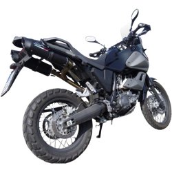 GPR Furore Nero Slip-on udst�dning XT 660 Z Tenere (08-16)