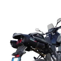 GPR Furore Nero Slip-on udst�dning XT 660 Z Tenere (08-16)