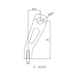 DPM Barback Risers 146mm