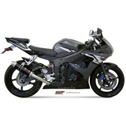 Mivv GB Slip-On Sort Rustfri Stl YZF-R6 (03-05)
