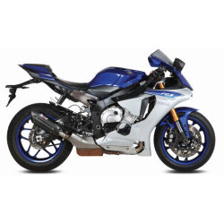 Mivv Suono Slip-On Sort Rustfri Stl YZF-R1 (15-22)