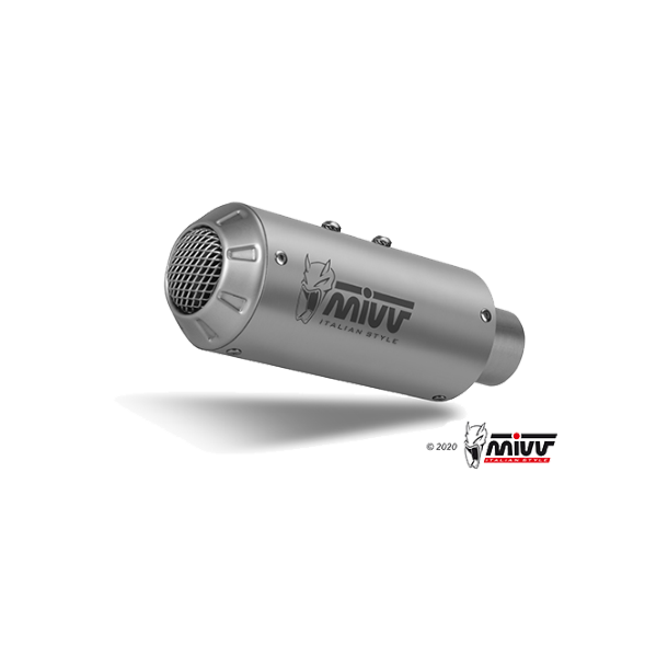 Mivv MK3 Slip-On Rustfri Stl YZF-R1 (15-22)