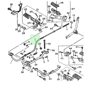 Bremsekabel - Yamaha XV 535