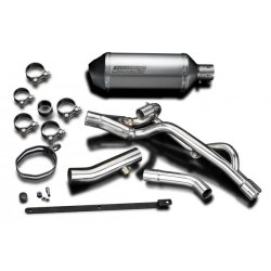 Delkevic Udstdningssystem X-Oval Titanium DL 650 V-Strom (04-11)