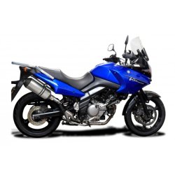 Delkevic Udstdningssystem X-Oval Titanium DL 650 V-Strom (04-11)