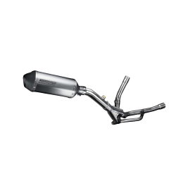 Delkevic Udstdningssystem X-Oval Titanium DL 650 V-Strom (04-11)