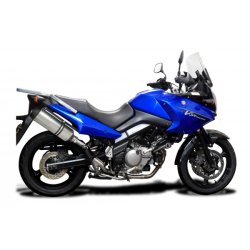 Delkevic Udstdningssystem X-Oval Titanium DL 650 V-Strom (04-11)