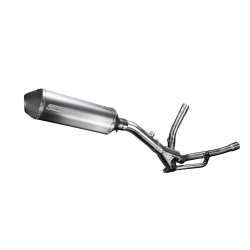 Delkevic Udstdningssystem X-Oval Titanium DL 650 V-Strom (04-11)