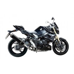 Delkevic Slip-On Udstdning Carbon GSX-S 750 (15-19)