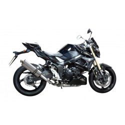 Delkevic Slip-On Udstdning Rustfri GSX-S 750 (15-19)