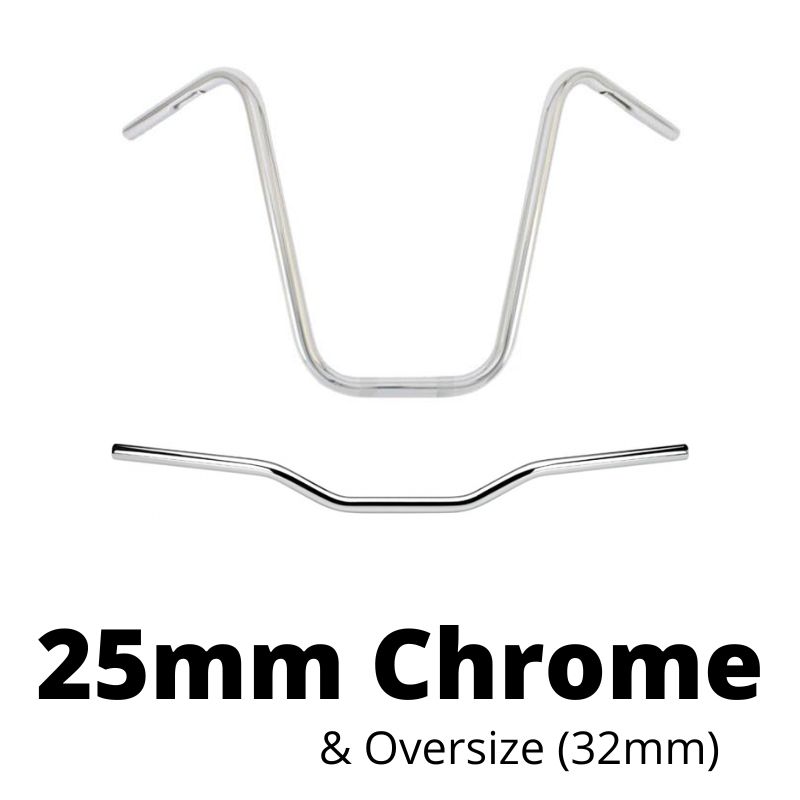 MC Styr 25mm & 32mm Chrome