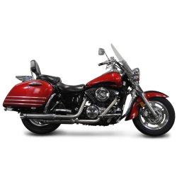 Delkevic 2-2 komplet udst�dningssystem � Kawasaki VN1500 / VN1600 (410mm)