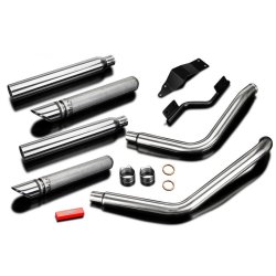 Delkevic 2-2 komplet udst�dningssystem � Kawasaki VN1500 / VN1600 (550mm)