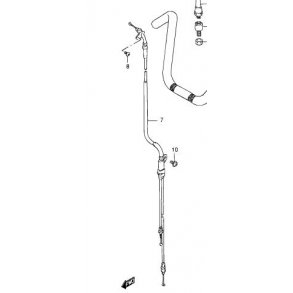 Originalt Suzuki Gaskabel - Suzuki VS 1400