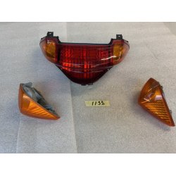 Baglygte glas + blink - Honda VFR 800